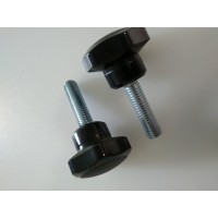 skrutka s hviezdicovou plastovou hlavou M8/30mm pr.33mm (bal.30)